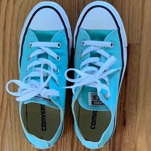 Converse Teal Blue Sneakers Size 6